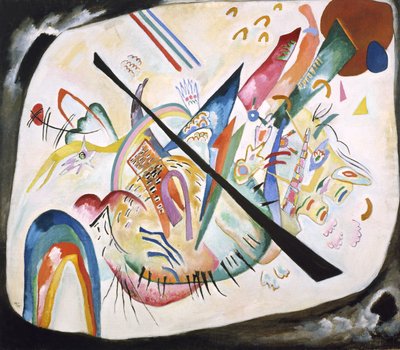 Ovale bianco, 1919 da Wassily Kandinsky